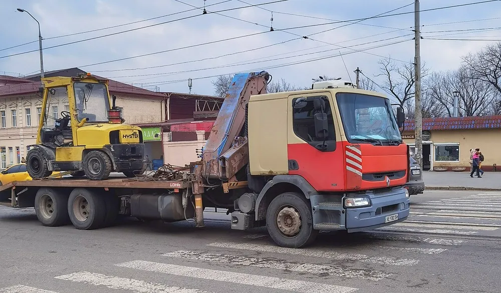 Forklift driver
